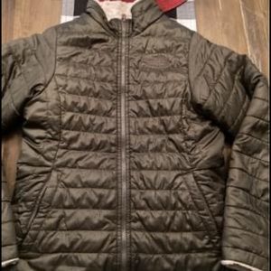 Girls The North Face reversible winter jacket